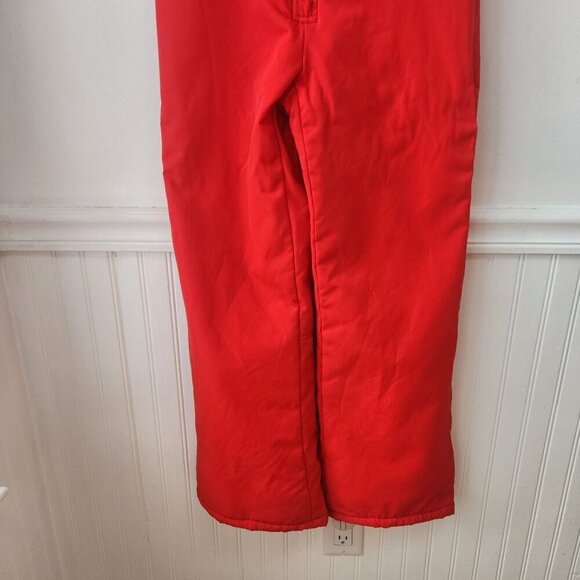 VTG Henri Charles Colsenet HCC Red Colorblock 2 Piece Ski Suit Pants Snowsuit 40 - Picture 5 of 12